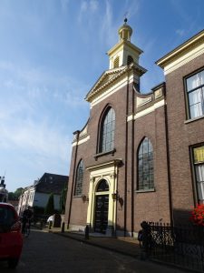 stempel gehaald in de kerk in Zaltbommel