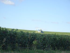 Cormontreuil naar Epernay - champagne tractor