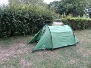 Cormontreuil naar Epernay - camping tent