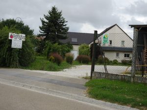 Sezanne naar Mery sur Seine frambozenboerderij 2