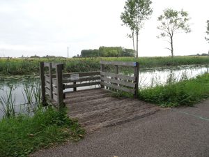 Mery-sur-Seine naar Troyes kanaal rolstoeltoegaokelijke visstijgen 2