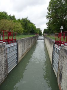 Mery-sur-Seine naar Troyes kanaal sluis