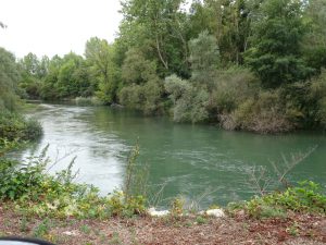 Mery-sur-Seine naar Troyes kanaal /rivier seine