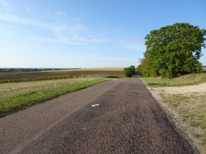 Sommeval naar Flogny-la-chapelle onderweg