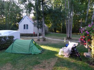 Chablis naar Accolay camping chablis