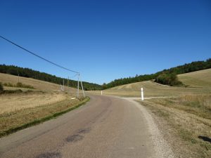 Chablis naar Accolay  onderweg