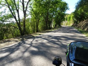 Chablis naar Accolay onderweg