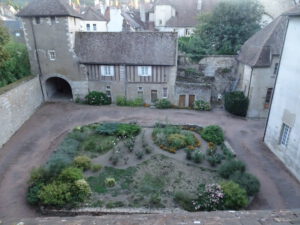 tuin bisschoppelijk paleis autun